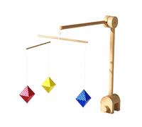 LLTCMYGS Montessori Octahedron Moving Rotating Hanging Toy, la percezione visiva dinamica dell'impiccagione è migliorata
