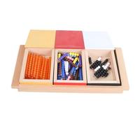 LLTCMYGS Montessori Perline Addizione E Sottrazione Matematica Insegnamento AIDS, Materiali per Perline in età prescolare,Addition