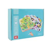 LLTCMYGS Montessori Picchio Gioco di Cattura degli Insetti, Giocattoli per Le abilità motorie Fini del Bambino