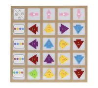 LLTCMYGS Montessori Riconoscimento della direzione del Colore Insegnamento dell'AIDS, Materiali sensoriali per Bambini in età prescolare