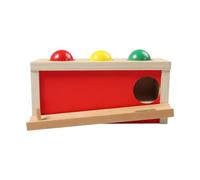 LLTCMYGS Montessori Toys Scatola di Permanenza Dell'oggetto, Ausili Didattici in Legno per L'allenamento di Tracciamento Visivo per Bambini