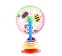 LLTCMYGS Montessori Ventosa Neonato Spinner attività Giocattolo, Giocattolo Ruota panoramica per Bambini, Sviluppo sensoriale