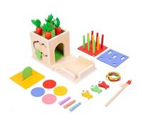 LLTCMYGS Ravanello Che Tira Moneta Scatola Giocattolo Montessori, Illuminazione E Intelligenza Giocattolo Educativo in età Prescolare