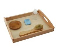 LLTCMYGS Scarpe Montessori Pulizia Insegnamento Aiuti, Pratica delle Competenze di Vita nella Prima Infanzia