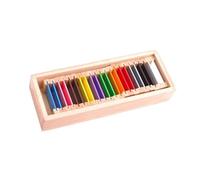 LLTCMYGS Scatola della tavolozza dei Colori sensoriale Montessori, Materiali didattici per i Colori e ausili didattici