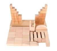 LLTCMYGS Set da Costruzione Ponte a Volta Romana Montessori, Blocchi Architettonici in Legno per Bambini