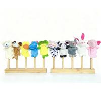 LLTCMYGS Set di burattini da Dito in Peluche Montesson, Regalo di Natale per Bambini