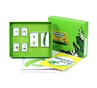 LLTCMYGS Set di Campioni di Resina di Pisello Montessori, Set di Campioni per l'Educazione Scientifica Steam