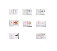 LLTCMYGS Set di Carte Didattiche Montessori per l'Insegnamento del Linguaggio Cognitivo, attività Educative per la Scuola Materna