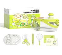 LLTCMYGS Set di cofanetti per l'osservazione degli Insetti Montessori, Set per l'osservazione della biologia dell'avventura all'Aria Aperta