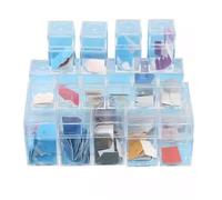 LLTCMYGS Set di Etichette Numeriche con Catena di Perline Montessori, Versione Materiale Matematico per l'Apprendimento del Valore Posizionale,Model c