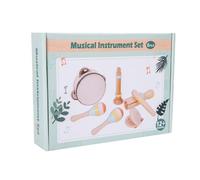 LLTCMYGS Set di Giocattoli Musicali in Legno Montessori, Strumenti a Percussione Orff, Giocattoli per l'Apprendimento Musicale