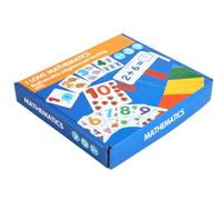 LLTCMYGS Set di Materiali Montessori per Matematica, Bastoncini Contati e Flashcard dei Numeri, Apprendimento Precoce di Addizione e Sottrazione