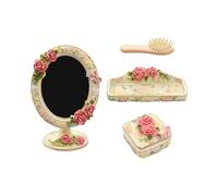 LLTCMYGS Set di toeletta per Bambini Montessori Giocattoli, toeletta da toeletta Principessa e Giocattoli da Gioco per la casa