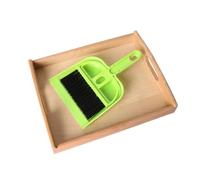 LLTCMYGS Set Mini Scopa e Paletta Montessori, Giocattolo per Bambini per Sviluppo delle Abilità di Vita