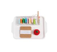 LLTCMYGS Set Montessori Cucito E Ricamo, Pratica di Movimento Manuale Fine