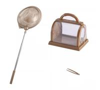 LLTCMYGS Set Montessori per la Cattura degli Insetti all'aperto, Un Giocattolo Naturale per l'esplorazione e l'osservazione scientifica