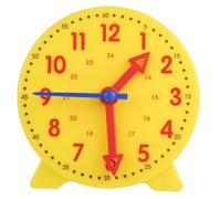 LLTCMYGS Set Orologio Montessori per l'Apprendimento del Tempo, Gioco Educativo con Orologio Digitale e Analogico per Bambini con 24 Carte Abbina