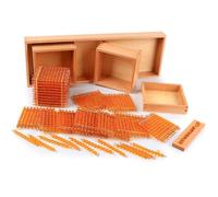 LLTCMYGS Sistema decimale delle Perle Dorate Montessori, Materiale matematico per l'apprendimento del Valore posizionale,Model b