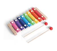 LLTCMYGS Strumento a percussione con Scala Montessori per l'insegnamento dell'AIDS, xilofono in Legno per Bambini e Ragazzi Piccoli,The 8th Scale
