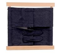 LLTCMYGS Tavola Pratica dell'Abbigliamento Montessori Insegnamento AIDS, Materiali didattici per la vestizione dei Bambini,Black c