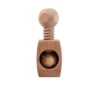 LLTCMYGS Utensili per pinze in Legno di Noce, Strumenti per Cracker per Noci con meccanismo a Vite, elettrodomestici da Cucina