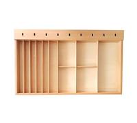 LLTCMYGS Vassoi di conservazione e classificazione in Legno Montessori, AIDS per l'insegnamento della Vita Quotidiana dei Bambini