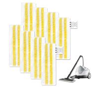 LLTLGF 8 Set Rivestimenti Ricambio Microfibra Compatibili con Kärcher | Rivestimenti Ricambio Compatibili con EasyFix, Accessori Panni Pavimento Di Alta Qualità con Sistema Di Chiusura A Velcro