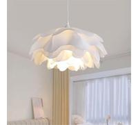 LLXDFUU Lampada a sospensione a soffitto a forma di fiore in acrilico bianco nordico Lampada a sospensione dal design creativo di grandi dimensioni Illuminazione a sospensione per ristorante regolabil