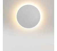 LLXDFUU Lampada da comodino moderna per corridoio, luce notturna, applique da parete a LED, per corridoio interno, con paralume in metallo dal design minimalista e rotondo, con lampada da parete in ac