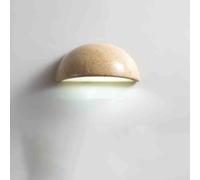 LLXDFUU Lampada da Parete in travertino della metà del secolo Lampada da Lettura da Parete in Pietra Wabi Sabi Applique da Parete G4 Presa Lampada da Parete Moderna per Montaggio a Parete Agriturismo