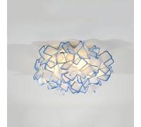 LLXDFUU Plafoniera moderna a LED dimmerabile 24W Stile Wabi-sabi a forma di fiore 53cm Apparecchio di illuminazione a soffitto con telecomando Lampada da soffitto a 3 colori per corridoio corridoio ba