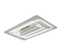 LLXTJJY Ventilatori a soffitto con luci Bluetooth Bluetooth Audio Frengeless Light Light Simple Modern Home Smart Silent Affermazione Vel a soffitto Senza Lama con luci