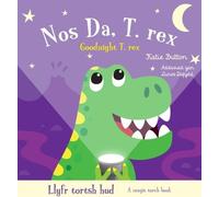 Llyfr Tortsh Hud: Nos Da T.rex / Magic Torch Book: Goodnight T.rex