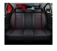 LLYIXUAI Coprisedili Per Auto Per Qashqai J11 Per Marzo Per Versa Per Calci Per Tiida Funda Asiento Coche Accesorios Set Completo coprisedili(Black-red rear seat)