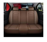 LLYIXUAI Coprisedili Per Auto Per Qashqai J11 Per Marzo Per Versa Per Calci Per Tiida Funda Asiento Coche Accesorios Set Completo coprisedili(Brown rear seat)