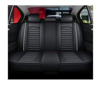 LLYIXUAI Coprisedili Per Auto Per Qashqai J11 Per Marzo Per Versa Per Calci Per Tiida Funda Asiento Coche Accesorios Set Completo coprisedili(Black and white rear seat)