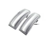 LLYIXUAI Indicatorsequenziale LED specchietto Per Jeep Per Renegade Specchio Laterale Lampeggiante Freccia Sequenziale 2 Pezzi LED Indicatore Di Direzione Dinamico Lampeggiatore Ripetitore(White)