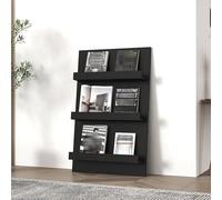 LLYLAFDC Libreria Dietro la Porta, Scaffale Angolare Verticale Moderno, Mobile Alto e Stretto Autoportante, Organizzatore Salvaspazio per Soggiorno, Camera, Ufficio(Black,43 * 100cm)