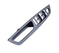 LLYUVXYJ Bracciolo anteriore sinistro per auto, sedile del conducente, LHD, maniglia interna della portiera, pannello interno, rivestimento, compatibile con BMW E70 E71 X5 X6 2007-2014(Black-Panel)