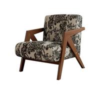 LLZJDDPLY Poltrona Relax Moderna di Metà Secolo, Poltrona da Lettura Imbottita, Poltrone Sofa Divano for Soggiorno, Camera da Letto, Appartamento, Facile da Montare(Gray)