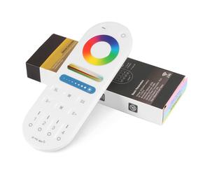 LM091 Telecomando RF un 4 Zone 2.4G Compatibile con RGBW CCT RGB LED Dimming Controller Touch Screen 4 Canali