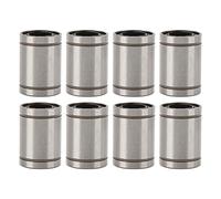 LM12UU 12 mm ID 21mm OD 30mm lunghezza del cilindro Linea Buglia Buglia ad alta resistenza Cuscinetto in acciaio set per apparecchiature di automazione industriale