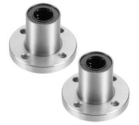 LM12UU Rotondo Flangia Lineare Sfera Cuscinetti 12mmx21mmx30mm 2pz