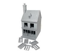 LM3D Edificio 1-1944 Seconda Guerra Mondiale, Scenografia 28mm Normandia, Wargames e Diorami storici