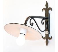 LM97 PIATTO- APPLIQUE SMALTATA Ø CM 27 CRUCCOLINI