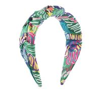 Lmaisdh Fasce larghe per capelli da donna, con stampa floreale, stile bohémien, per lo styling dei capelli, copricapo assorbente per il sudore per appuntamenti