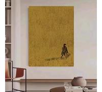 LMAIWANG Vendita Costa Alba Paesaggio Murale Moderno Dipinto Pianta Salvia Tela Arte Murale Immagini Decor 80x120cm Senza Cornice