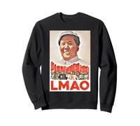LMAO MAO Zedong Comunista Cina Propaganda Poster Meme Felpa