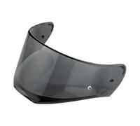 LMBN Visiera del Casco, Visiera Extra for Casco Integrale LS2 FF390 B-reaker con Fori for Pellicola antiappannamento, Solo for caschi da Moto LS2 FF390 (Blu)(Smoke)